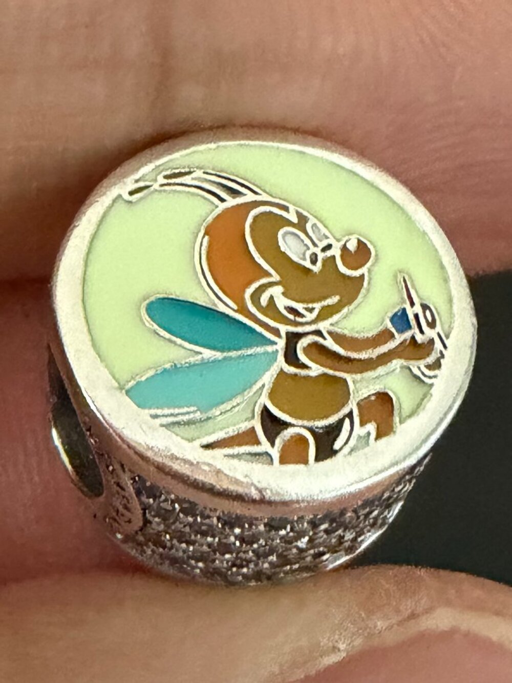 Authentic Pandora Disney Honey bees Bead Charm Exclusive